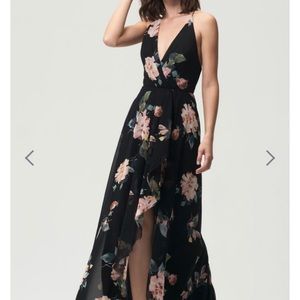 Jenny Yoo Farrah Hi Lo Floral Dress